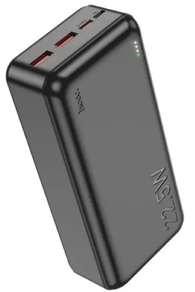 Acumulator extern Hoco J101B Astute 22.5W 30000mAh, negru pe tehnoparc.md Acumulator extern Hoco J101B Astute 22.5W 30000mAh, negru