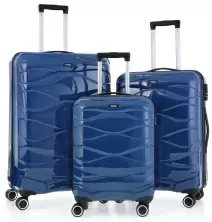 Комплект чемоданов CCS 5229 Set, синий
