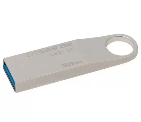 Flash USB Kingston DataTraveler SE9 G2 32GB, argintiu