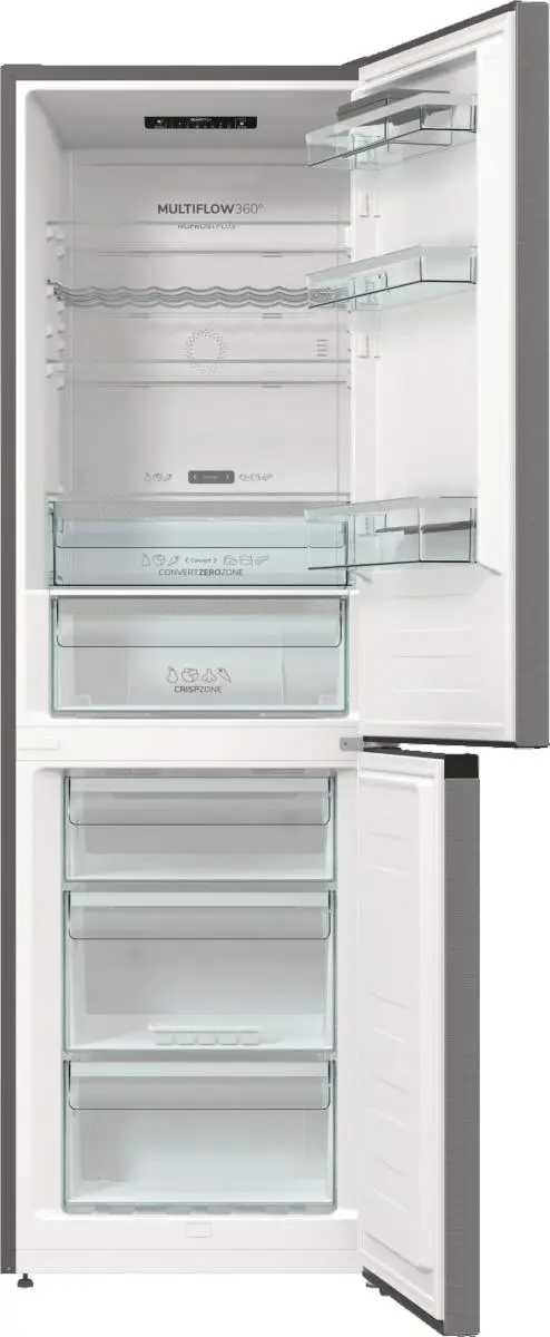 Холодильник Gorenje NRC619BSXL4, нержавеющая сталь