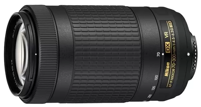 Объектив Nikon AF-P DX Nikkor 70-300mm f/4.5-6.3G ED VR, черный