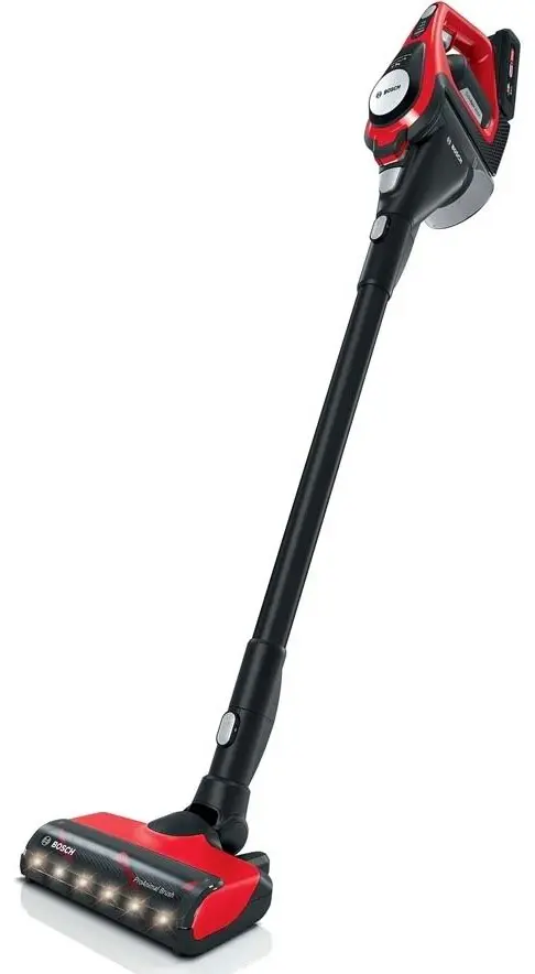 Aspirator vertical Bosch BCS8214ANM, roșu