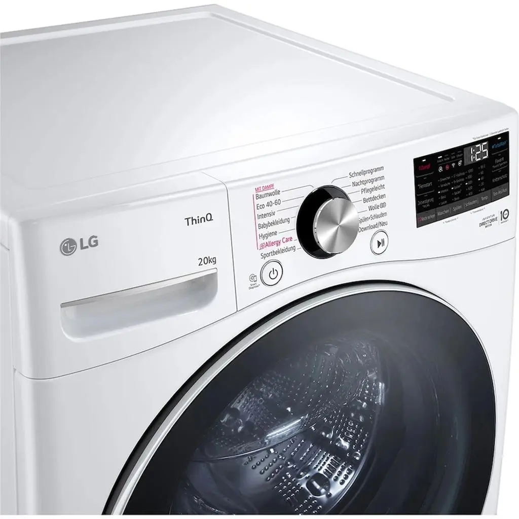 Стиральная машина LG F0WVT202, белый на tehnoparc.md Стиральная машина LG F0WVT202, белый