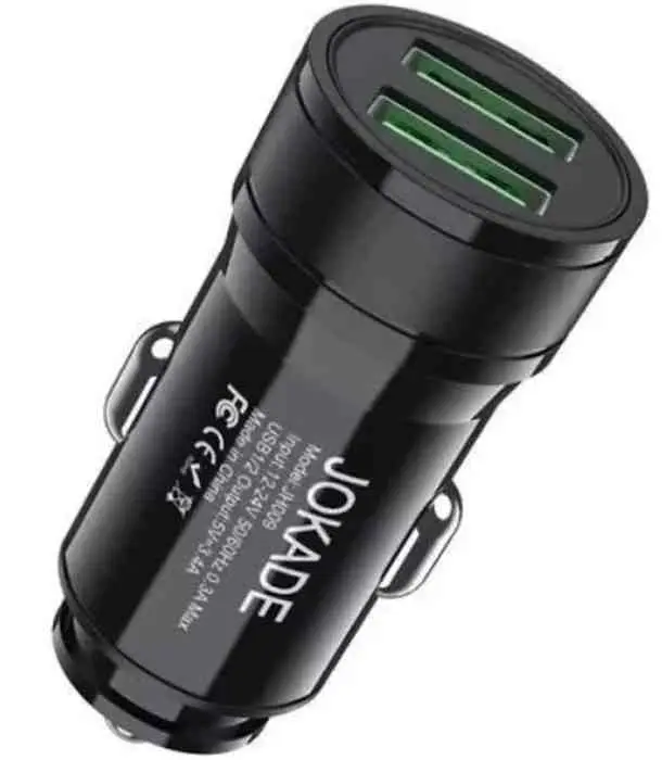 Автомобильная зарядка Jokade JH009, черный