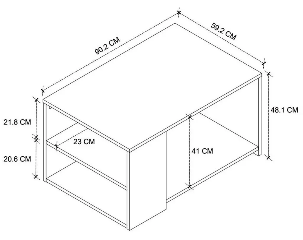 Măsuță cafea Bofigo 22-50-28 pe tehnoparc.md Măsuță cafea Bofigo 22-50-28
