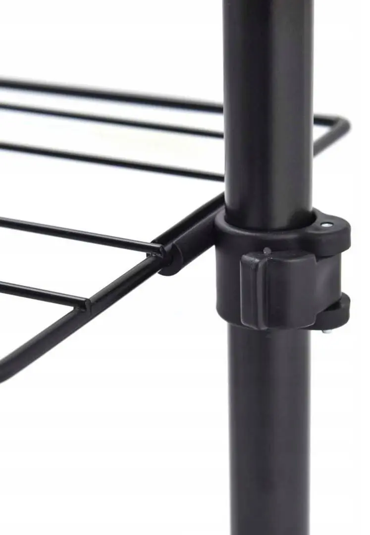 Cuier Costway HW53830, negru/argintiu