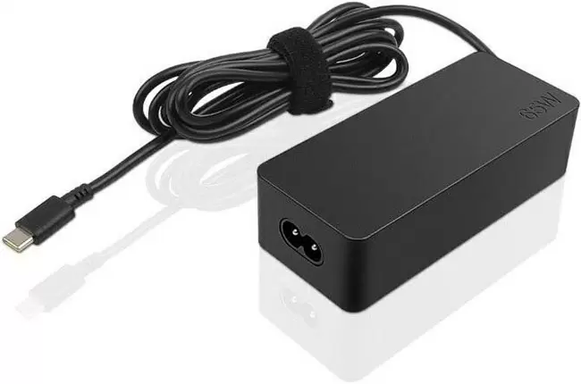 Зарядка для ноутбука Lenovo ThinkPad AC adapter 65W USB-C 4X20M26272, черный