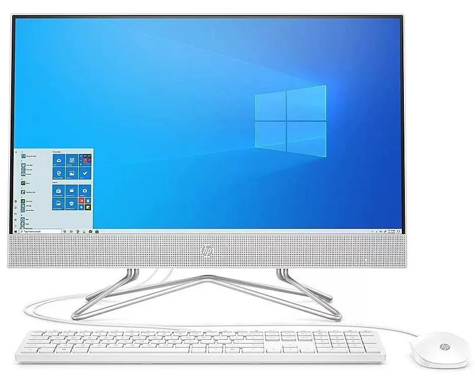 All-in-One HP 24 5C1Y8EA (23.8"/FHD/Core i7-1165G7/16GB/512GB/Intel Iris X), argintiu