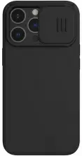 Husă de protecție Nillkin Apple iPhone 13 Pro Max CamShield Silky Silicone Case, negru