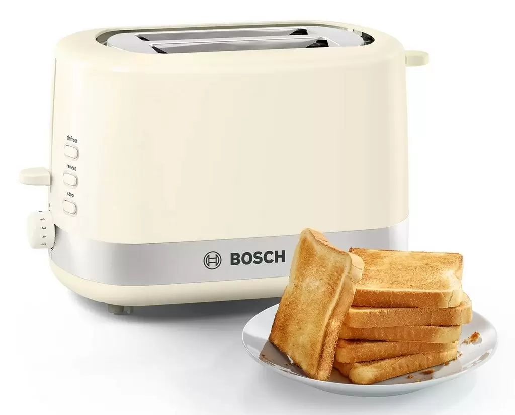 Prăjitor de pâine Bosch TAT7407, bej