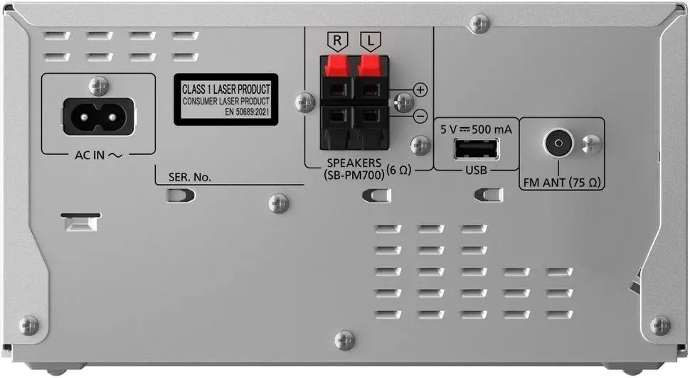 Microsistem Panasonic SC-PM700EE-S, negru