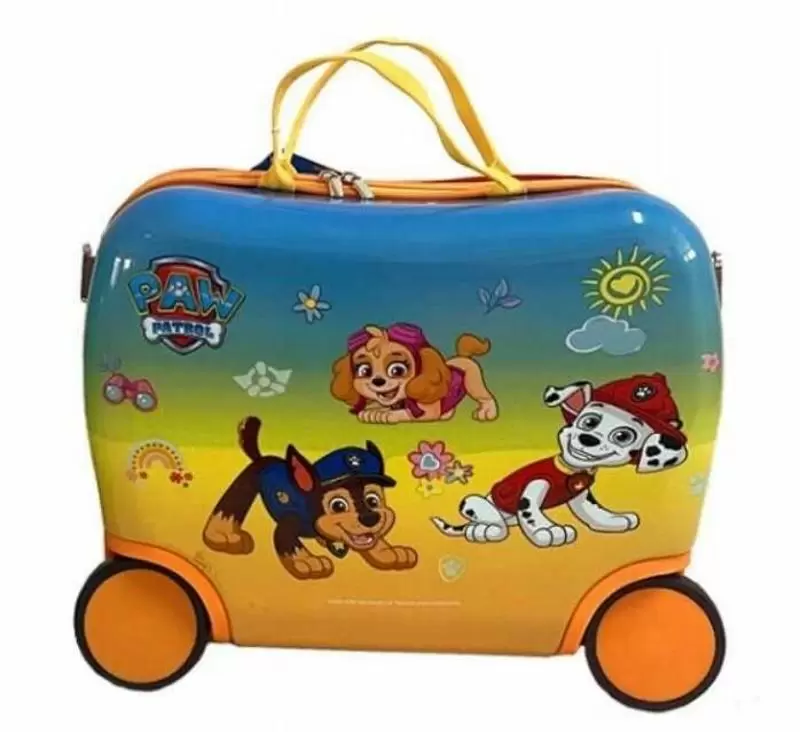 Valiză Marko Paw Patrol Nickelodeon BC-PP-014, galben/albastru