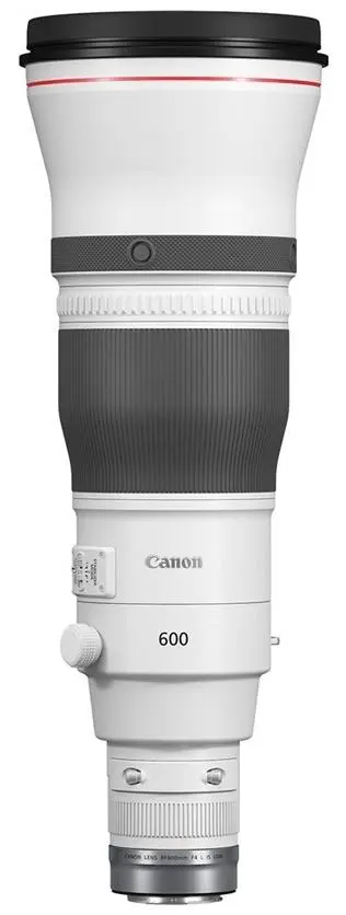 Obiectiv Canon RF 600mm f/4 L IS USM, alb