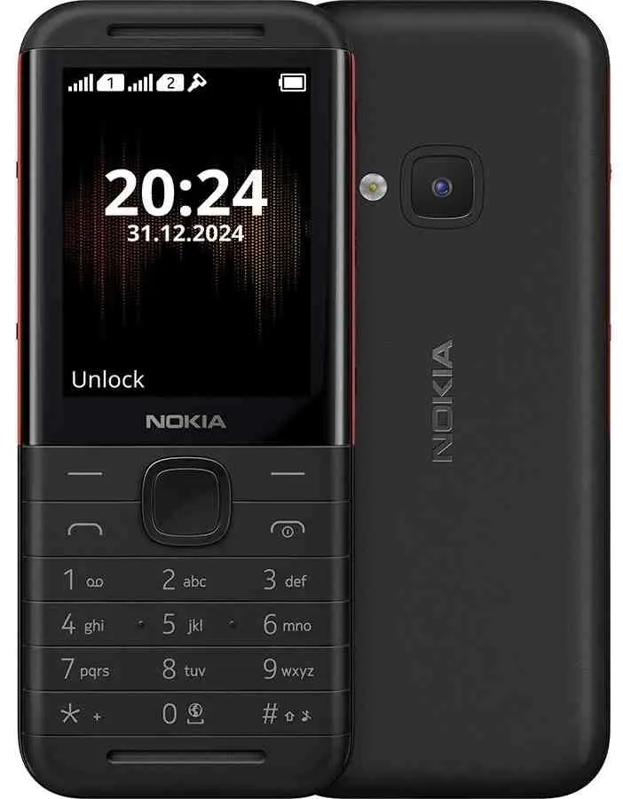 Telefon mobil Nokia 5310 (2024), negru/roșu pe tehnoparc.md Telefon mobil Nokia 5310 (2024), negru/roșu