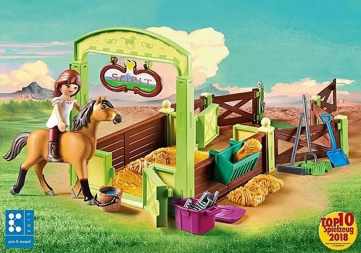 Set jucării Playmobil Horsebox Chicalinda