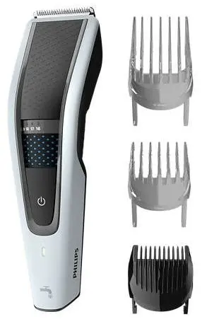 Машинка для стрижки волос Philips HC5610/15, белый/серый/черный на tehnoparc.md Машинка для стрижки волос Philips HC5610/15, белый/серый/черный