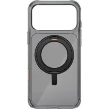 Husă de protecție Uniq iPhone 17 Pro Max Hybrid Swivix with 360 Rotating Kickstand, negru