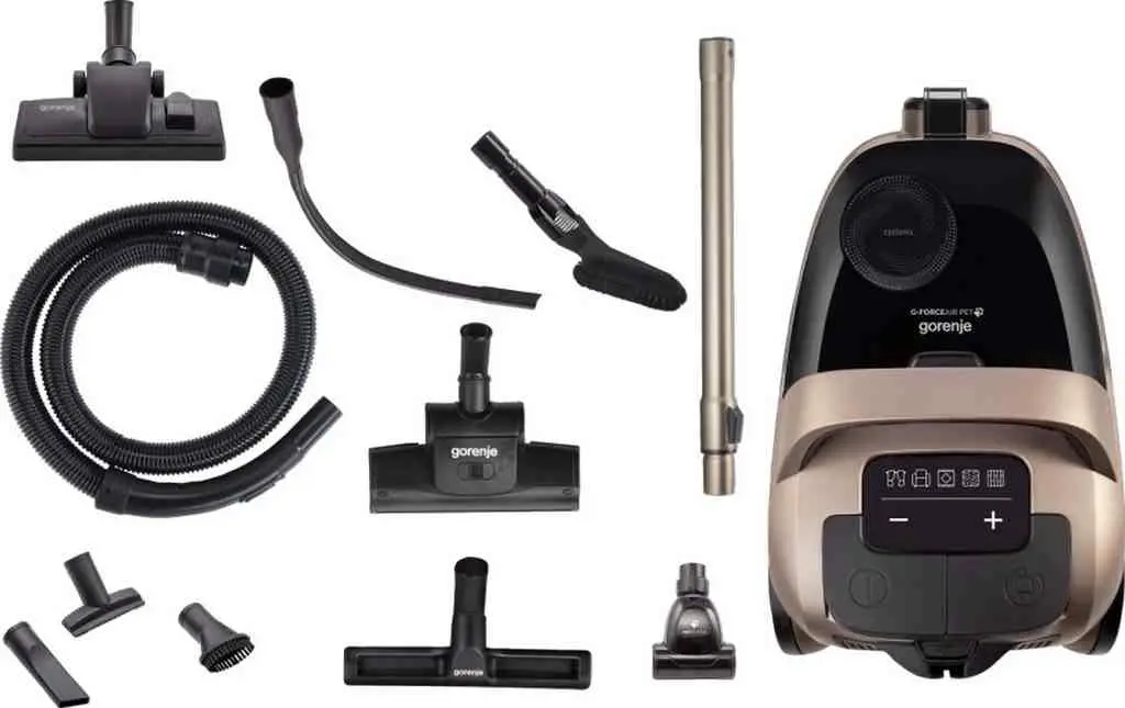 Aspirator cu curățare uscată Gorenje VCE08GAPGOCY, bronz