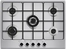 Plită incorporabilă cu gaz Eurolux HBE-75GFWCIX, inox