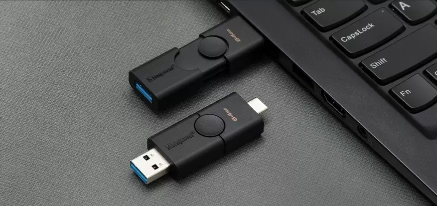 USB-флешка Kingston DataTraveler Duo 32GB, черный