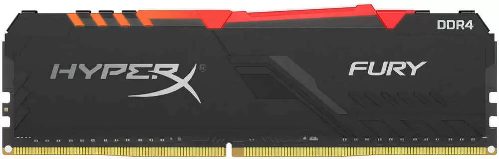 Memorie Kingston HyperX Fury RGB 16GB DDR4-3200MHz, CL16-18-18, 1.35V