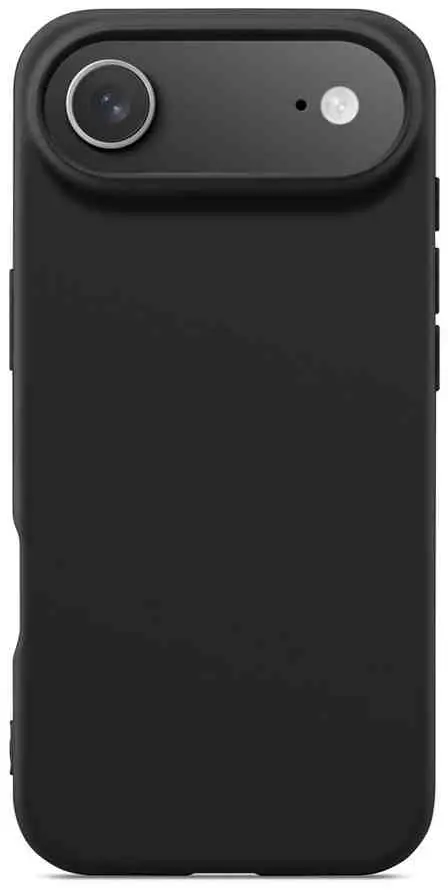 Чехол WOO Liquid Silicone iPhone 17 Air (WOOLSCMIP17ABK), черный