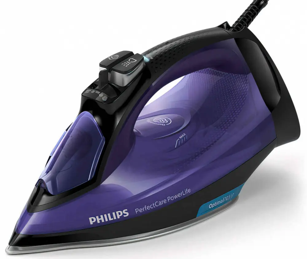 Fier de călcat Philips GC3925/30, negru/violet