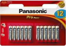 Baterie Panasonic Pro Power AAA, 12buc