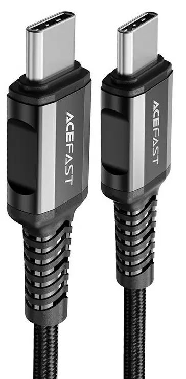 Cablu USB Acefast Type-C to Type-C 1.2m, negru