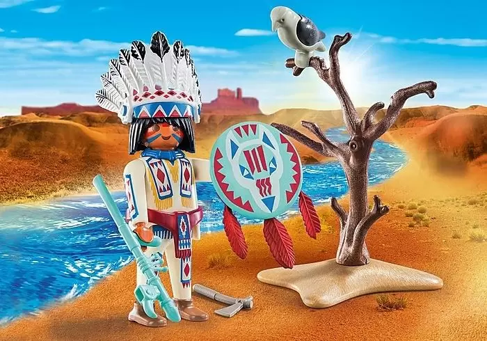 Игровой набор Playmobil Native American Chief