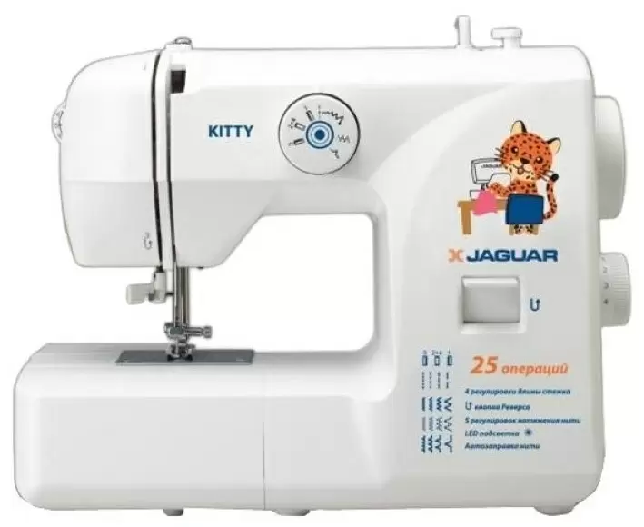 Швейная машинка Jaguar Kitty, белый
