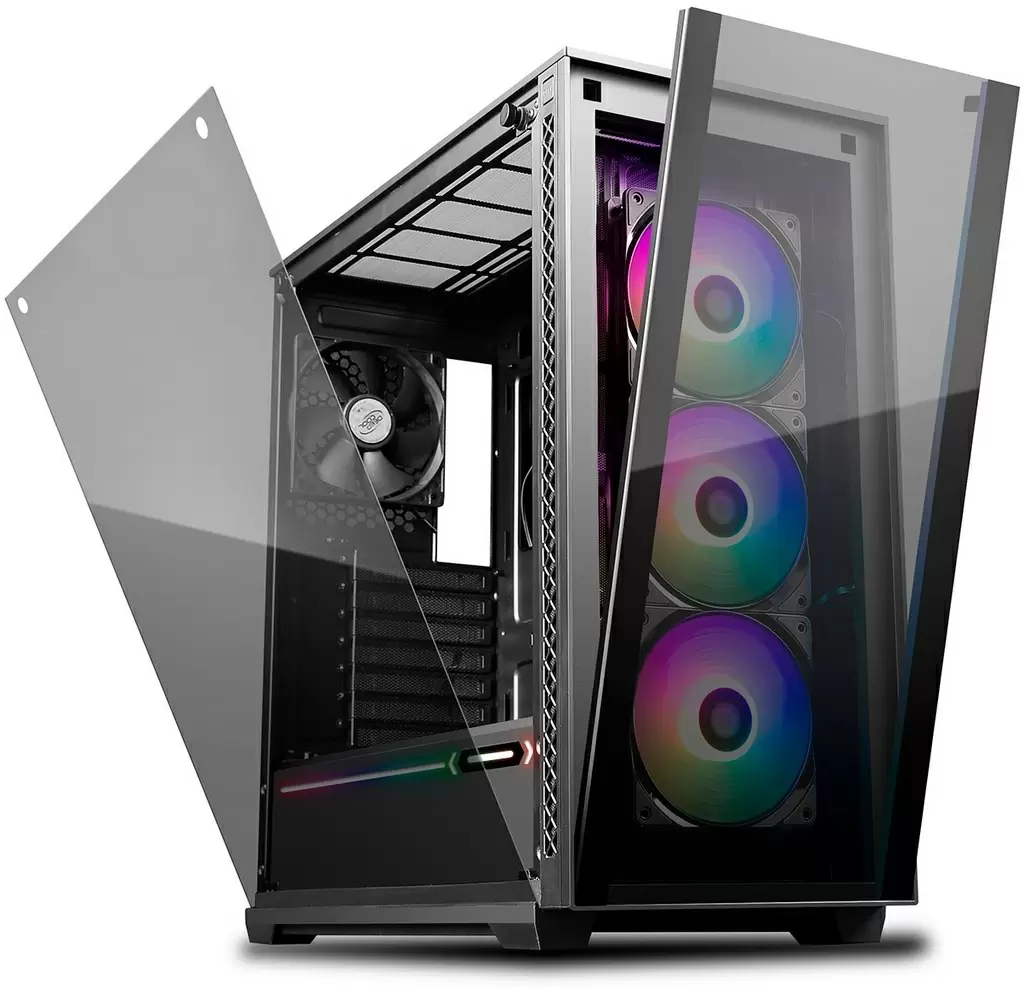 Carcasă Deepcool Matrexx 70 ADD-RGB 3F, negru