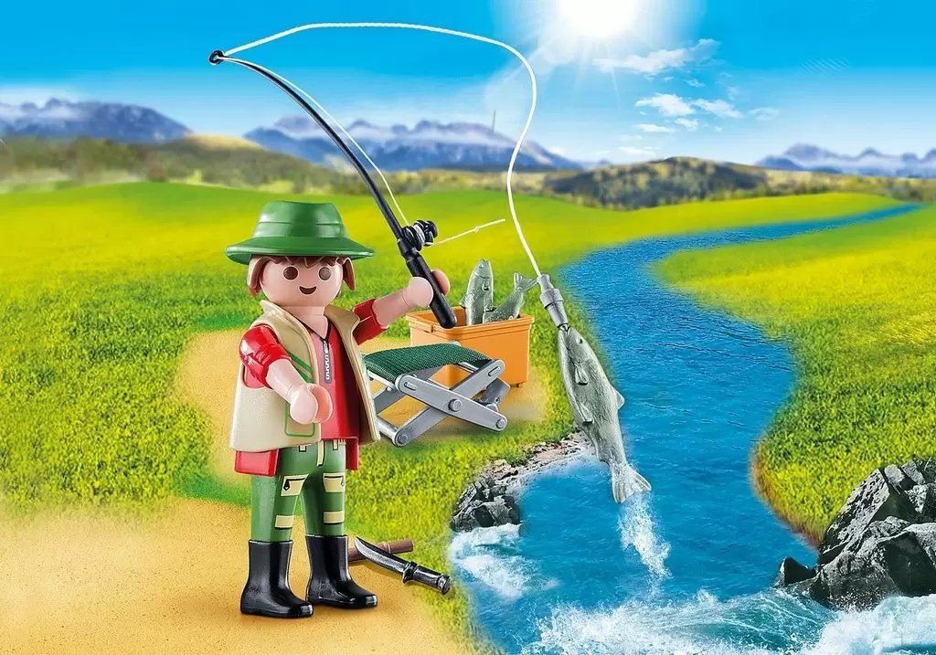 Set jucării Playmobil Fisherman