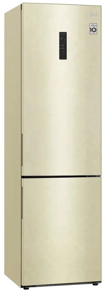 Холодильник LG GA-B509CETL, бежевый