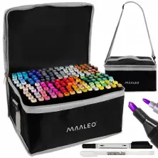 Set de colorat Maaleo 24101, negru