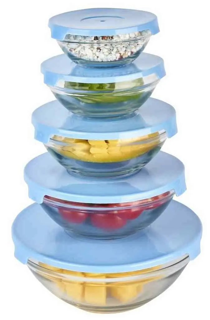 Set container pentru mâncare Tadar Glass 5pcs