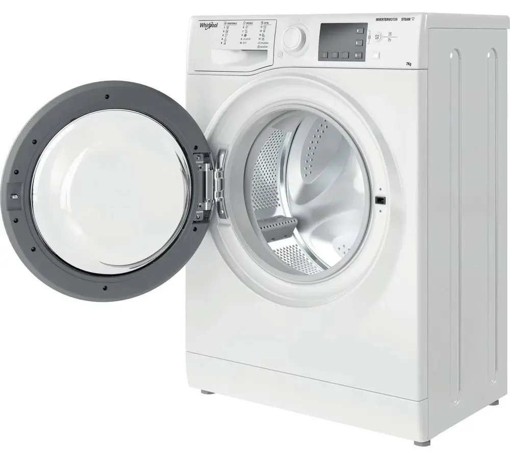 Maşină de spălat rufe Whirlpool WRSB 7259 WS EU, alb pe tehnoparc.md Maşină de spălat rufe Whirlpool WRSB 7259 WS EU, alb