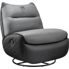 Scaun gaming Neo Overlord Neo Gray/Black, negru/gri