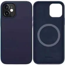 Husă de protecție Nillkin iPhone 12 mini Flex Pure, albastru pe tehnoparc.md Husă de protecție Nillkin iPhone 12 mini Flex Pure, albastru