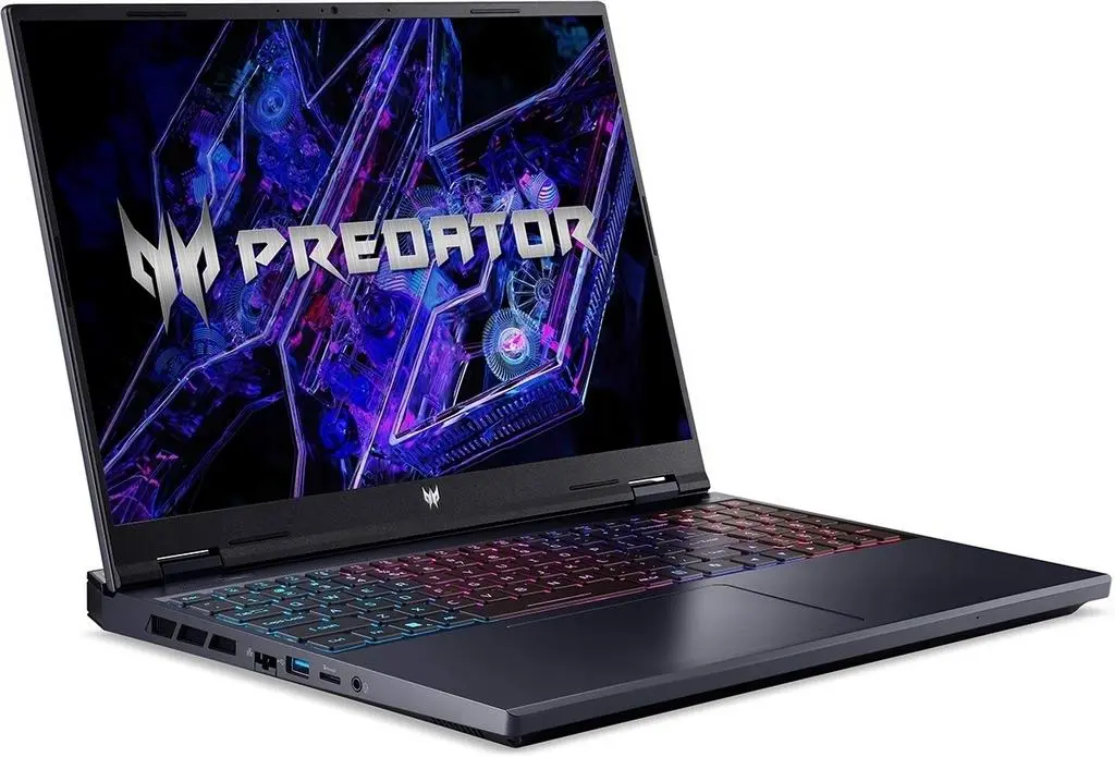 Laptop Acer Predator Helios Neo 16 PHN16-72 (16.0"/WQXGA/Core i9-14900HX/32GB/1TB/GeForce RTX 4070 8GB), negru