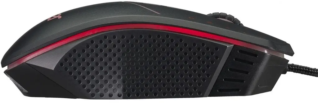 Mouse Acer Nitro NMW120, negru/roșu