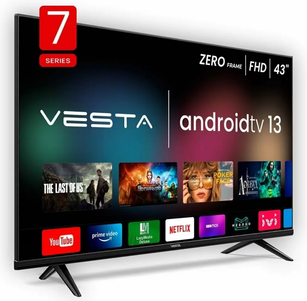 Televizor Vesta LD43H7905, negru
