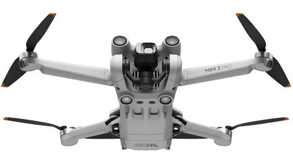 Dronă DJI Mini 3 Pro, alb