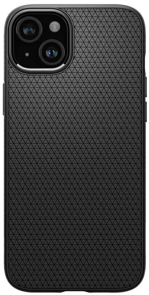Чехол Spigen iPhone 15 Liquid Air Matte, черный