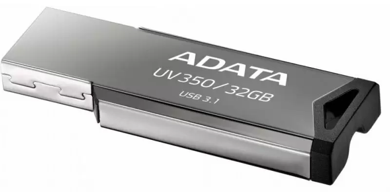 Flash USB Adata UV350 32GB, argintiu