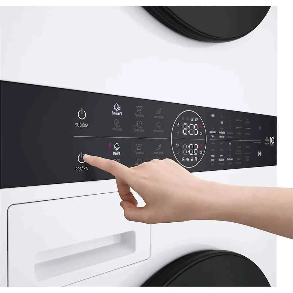 Maşină de spălat rufe LG WT1210WWF, alb