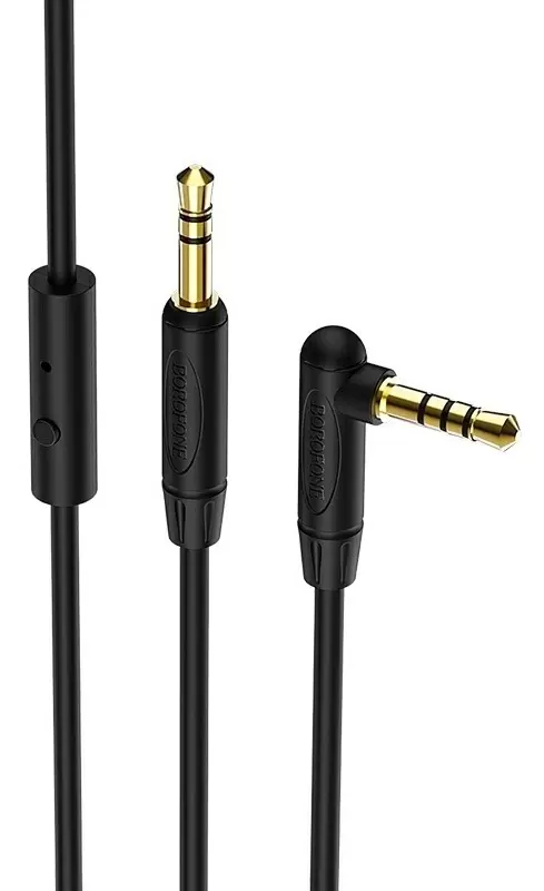 Cablu audio Borofone BL5 AUX, negru