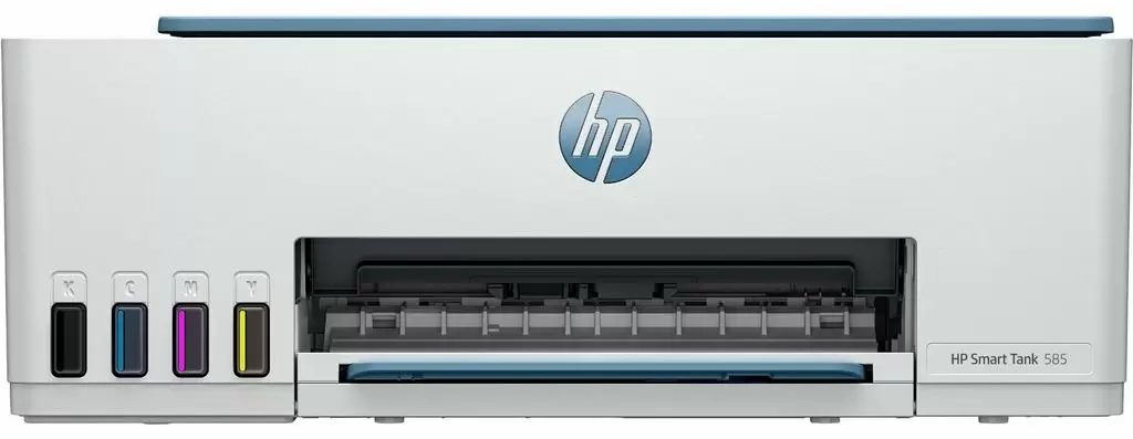 Multifuncţională HP Smart Tank 585, alb/verde