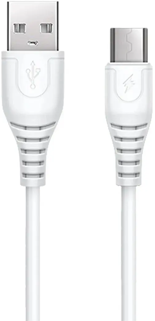 Cablu USB Jokade JOKCAUTOMZWH USB to Micro USB 1m, alb