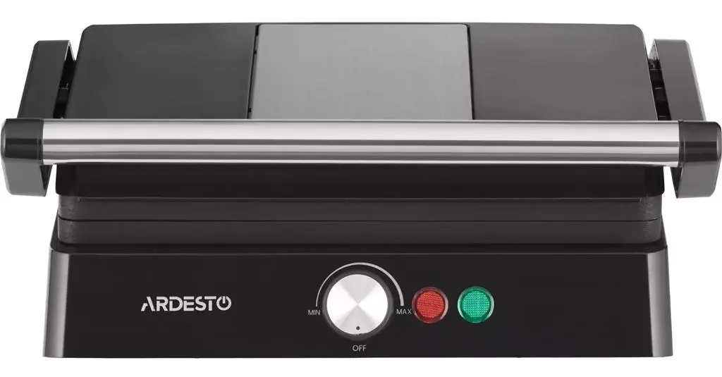 Grătar electric Ardesto GH-1800MB, inox/negru pe tehnoparc.md Grătar electric Ardesto GH-1800MB, inox/negru